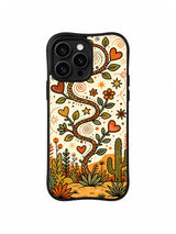 Desert Heart Trail iPhone 14 Pro case pattern