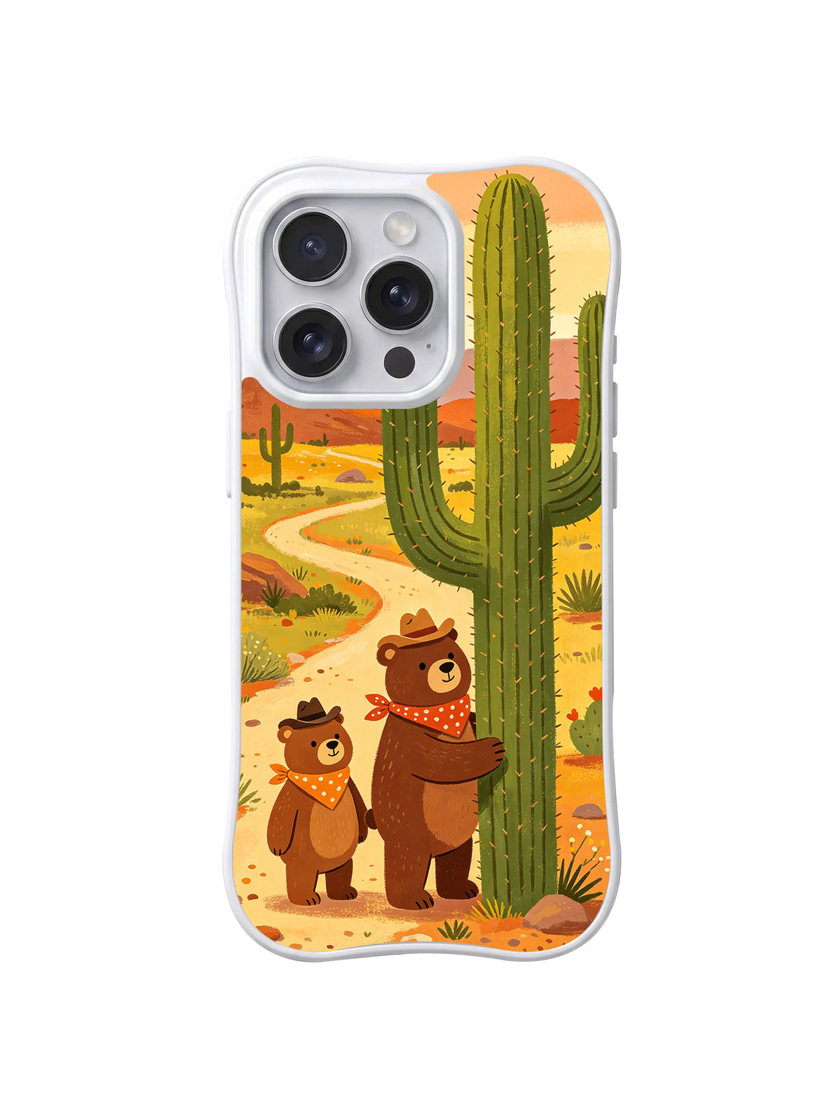 Cactus Scout Pair bear western artwork