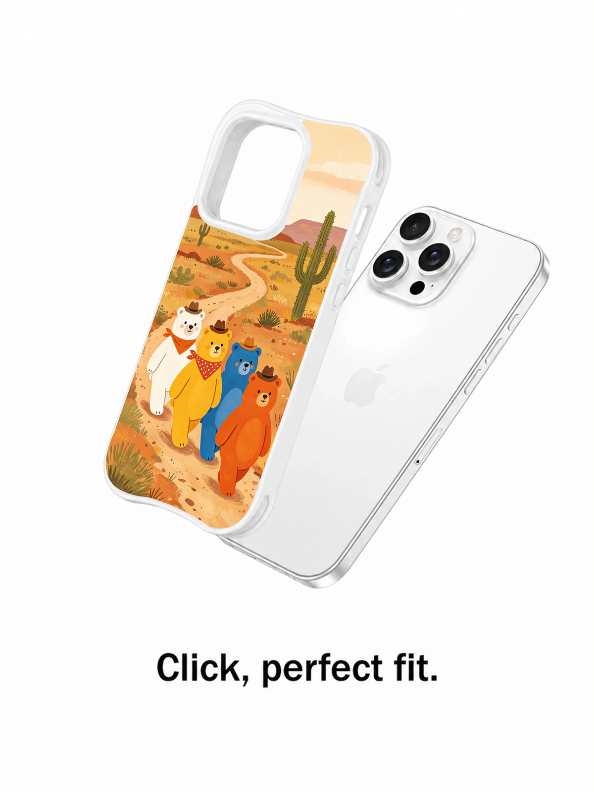Western Trail Bears case separated phone presentation