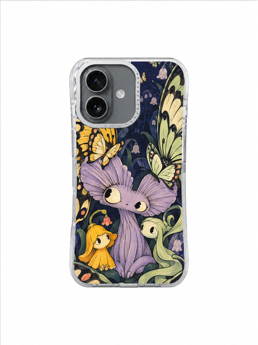 When Butterflies Chose to Stay artwork pattern 1 on iPhone 17 case
