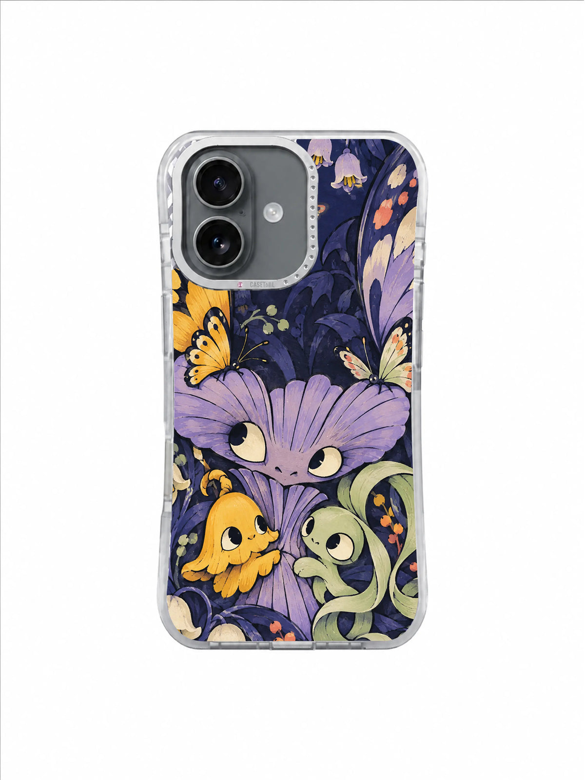 When Butterflies Chose to Stay artwork pattern 2 on iPhone 17 case