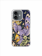 When Butterflies Chose to Stay artwork pattern 3 on iPhone 17 case