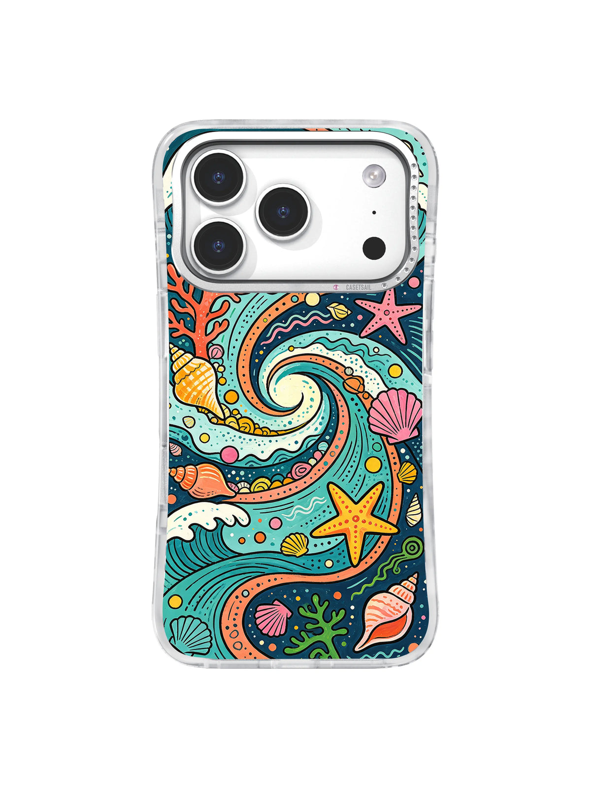 Whirlpool Treasure Bay iPhone 17 Pro case