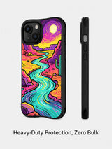 Wild Color Adventure iPhone 15 Plus case side profile