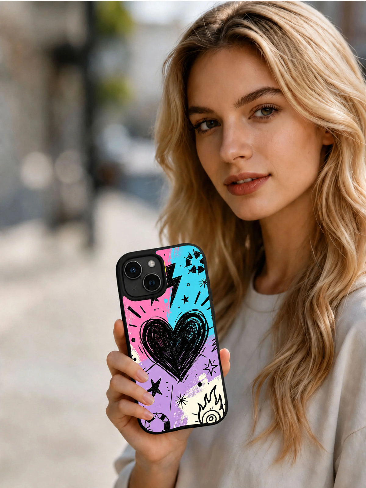 Product or handheld view of the Wild Heart Energy case