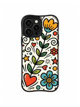 Bold Vine Salute iPhone 14 Pro case pattern