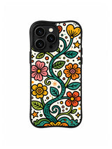 Freedom Flower Wave iPhone 14 Pro case pattern