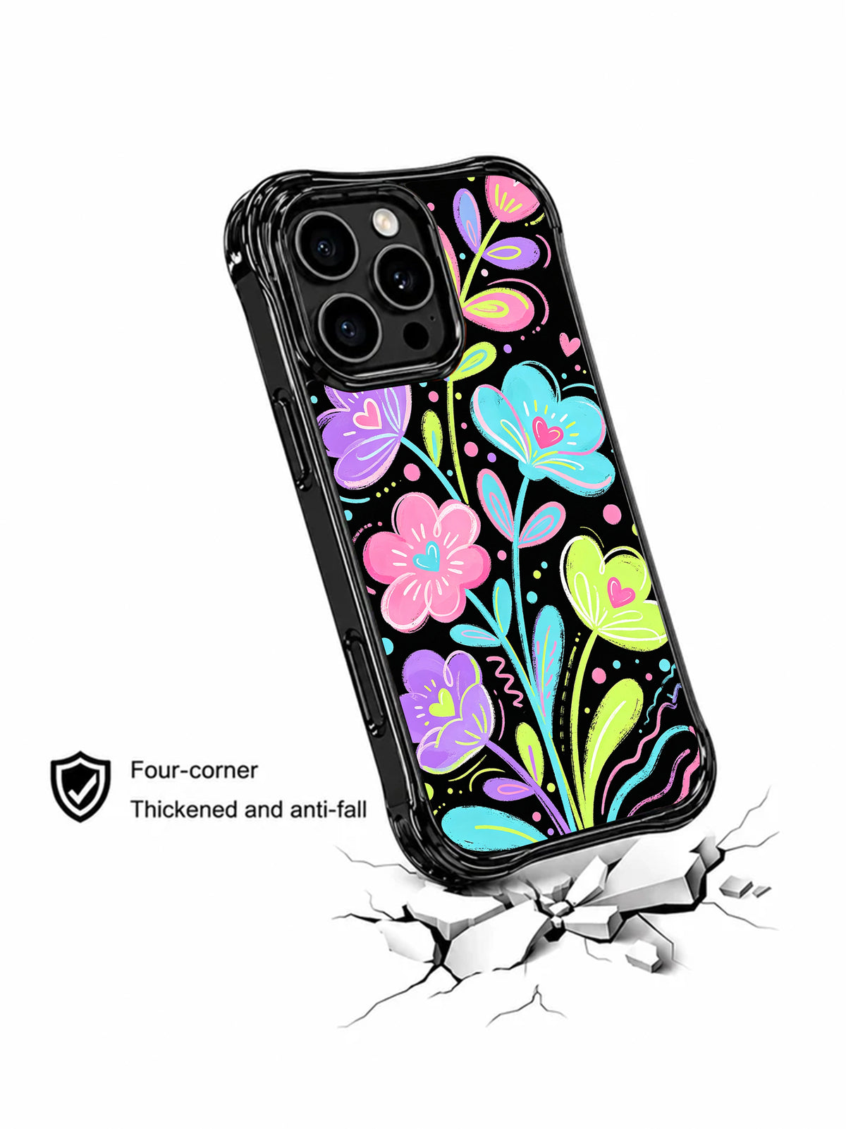 Wild Ribbon Landscapes iPhone 15 Pro case artwork detail