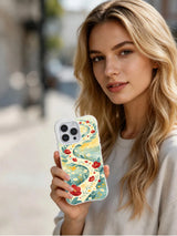 Wild Ribbon Meadow floral iPhone 15 Pro case product presentation