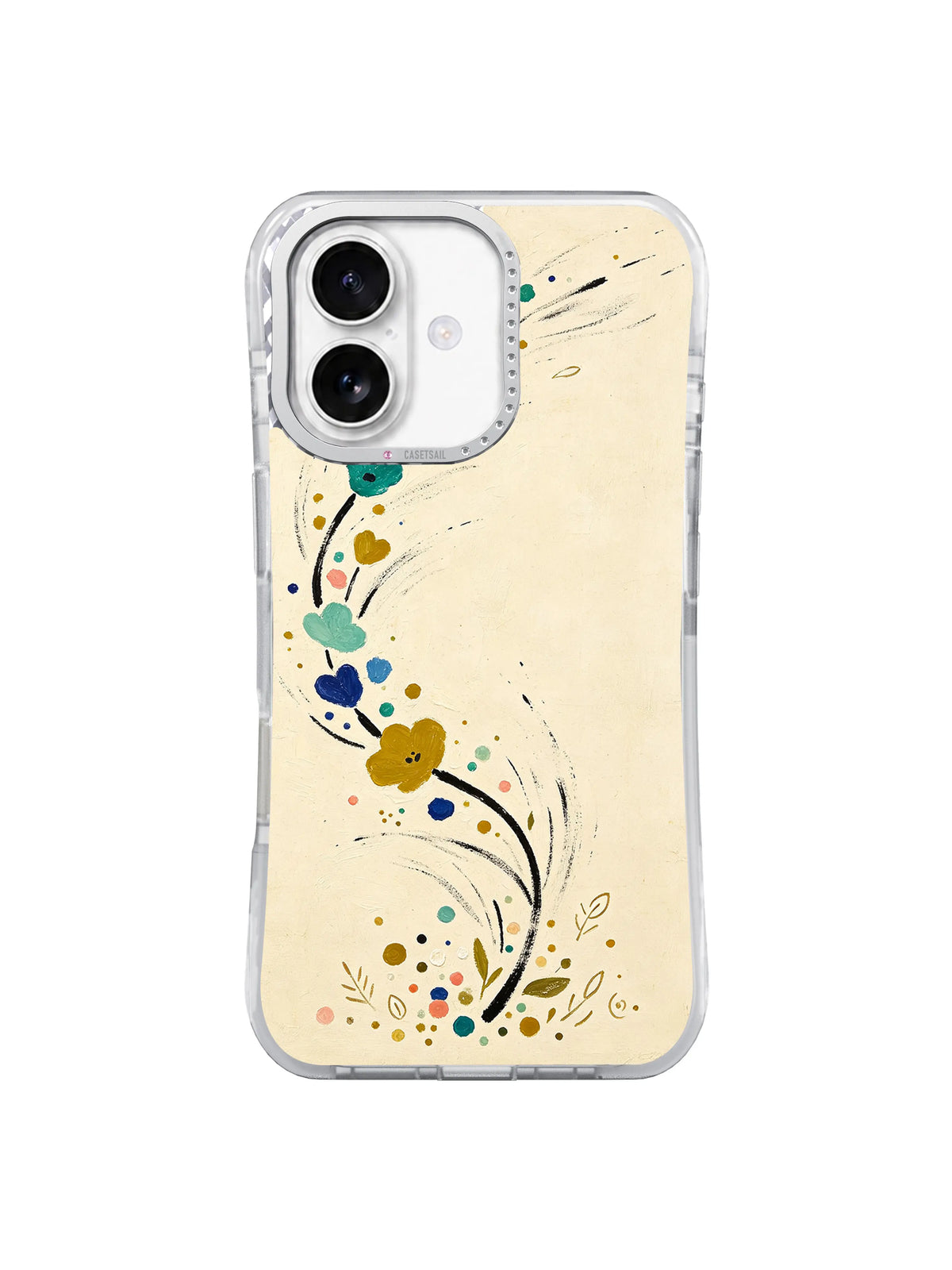 Dancing Meadow Trail iPhone 16 Pro case pattern