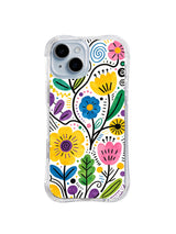 Wildflower Dream Notes pattern iPhone 14 case