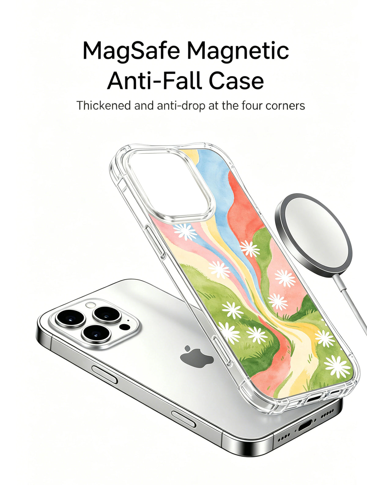 Supplied marketing graphic with unverified protection, fit or MagSafe statements