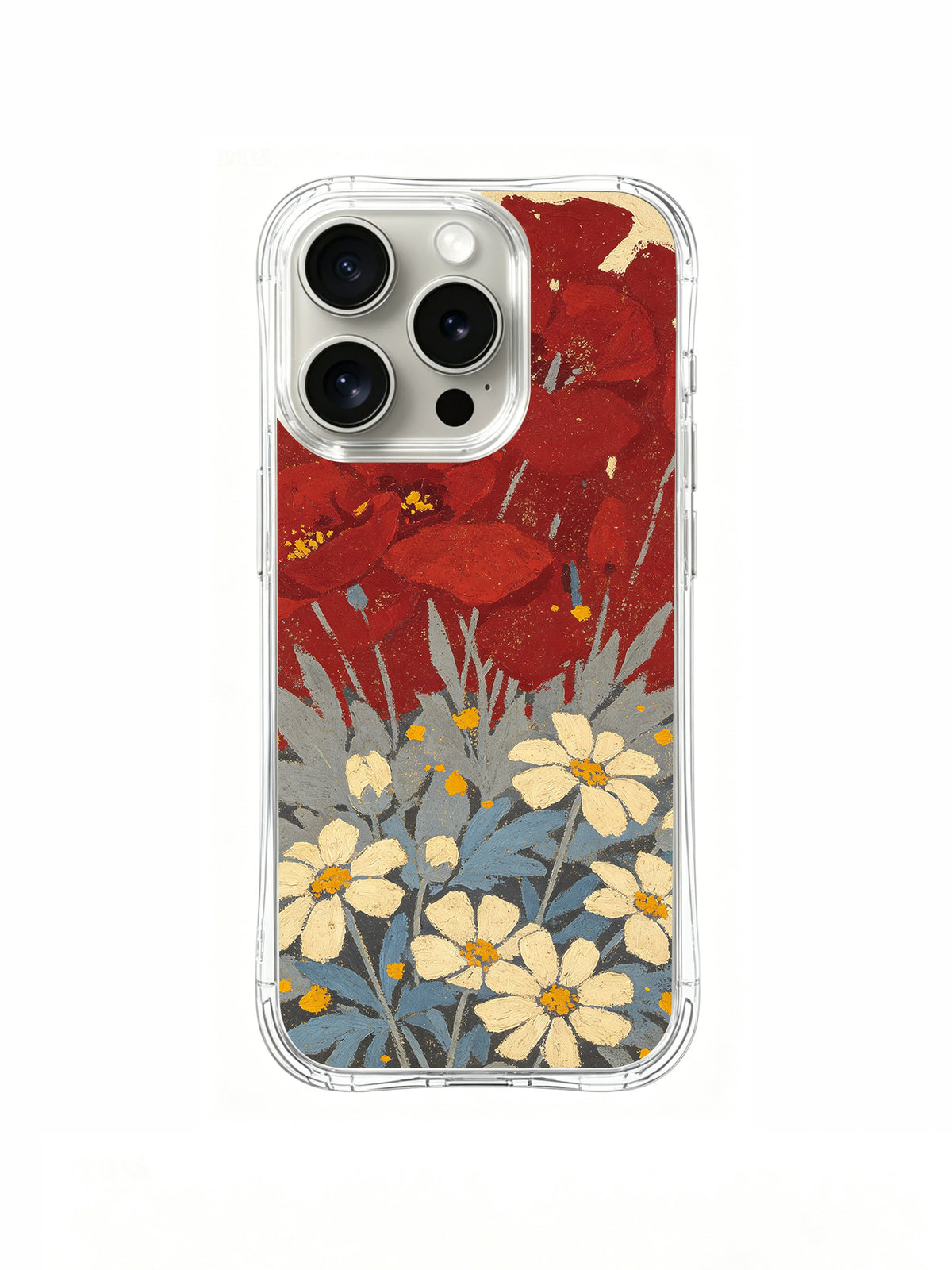 Wildflower Story Archive iPhone 15 Pro case front view