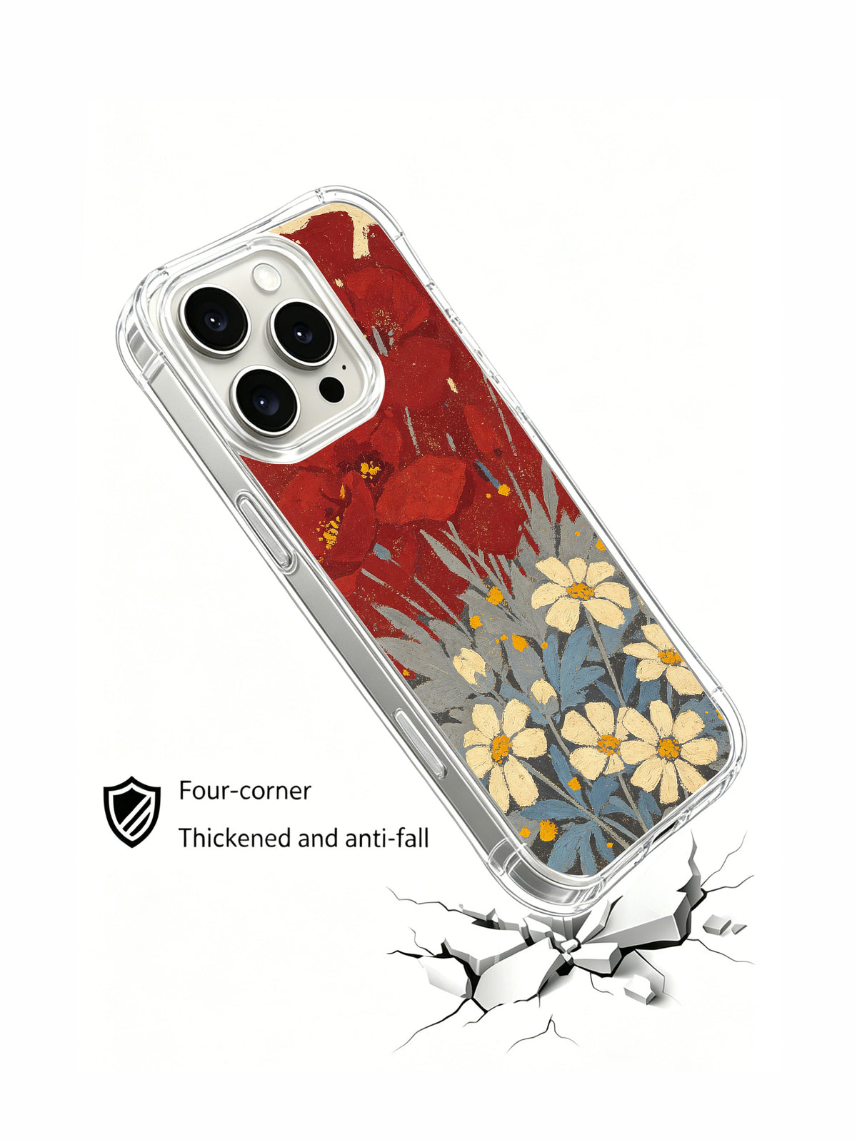 Wildflower Story Archive iPhone 15 Pro case product view 4