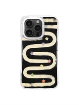 Winding Floral Trail pattern for iPhone 16 Pro Max case