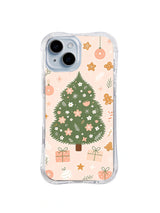 Winter Flower Evergreen floral iPhone 14 Plus case by Merry Vellum