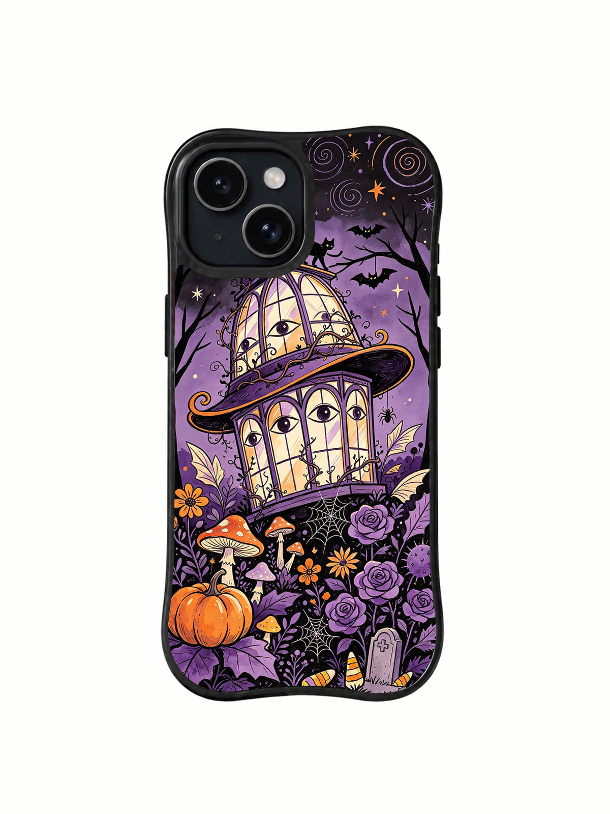 Product or handheld view of the The Witch's Violet Greenhouse case