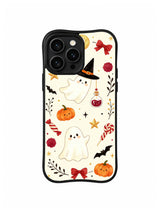 Crimson Spell Garden pattern iPhone 14 Pro case
