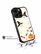 Witchy Bow Night iPhone 14 Pro case drop protection lifestyle graphic