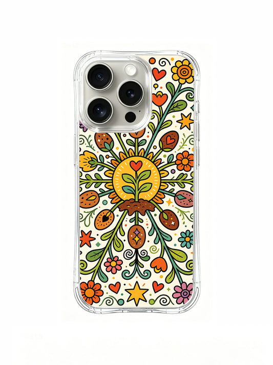 Wonder Seed Garden iPhone 14 Pro case front view