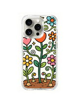 Joyful Seedling Parade iPhone 14 Pro case pattern