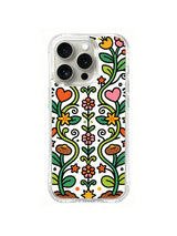 Twin Heart Sprouts iPhone 14 Pro case pattern