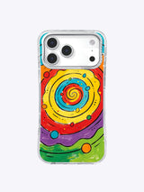 Front product view of Dream Planet Orbit iPhone 17 Pro Max case