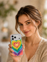 Golden Heart Resonance iPhone 17 Pro Max case final gallery view