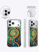 Reinforced corner detail of the Inner Universe iPhone 17 Pro Max case