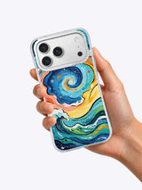 Zara Kivell celestial ocean iPhone 17 Pro Max case lifestyle image