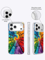 Kaleidoscope rainbow gateway iPhone 17 Pro Max case display image