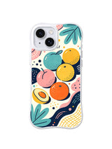 Fruit Blanket Rhythm iPhone 15 case pattern