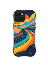 Desert Ribbon Passage pattern iPhone 15 case