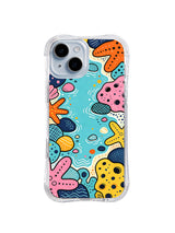 Tidepool Carnival iPhone 15 case featured coastal artwork