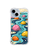 Summer Tide Stone Drift iPhone 15 case pattern