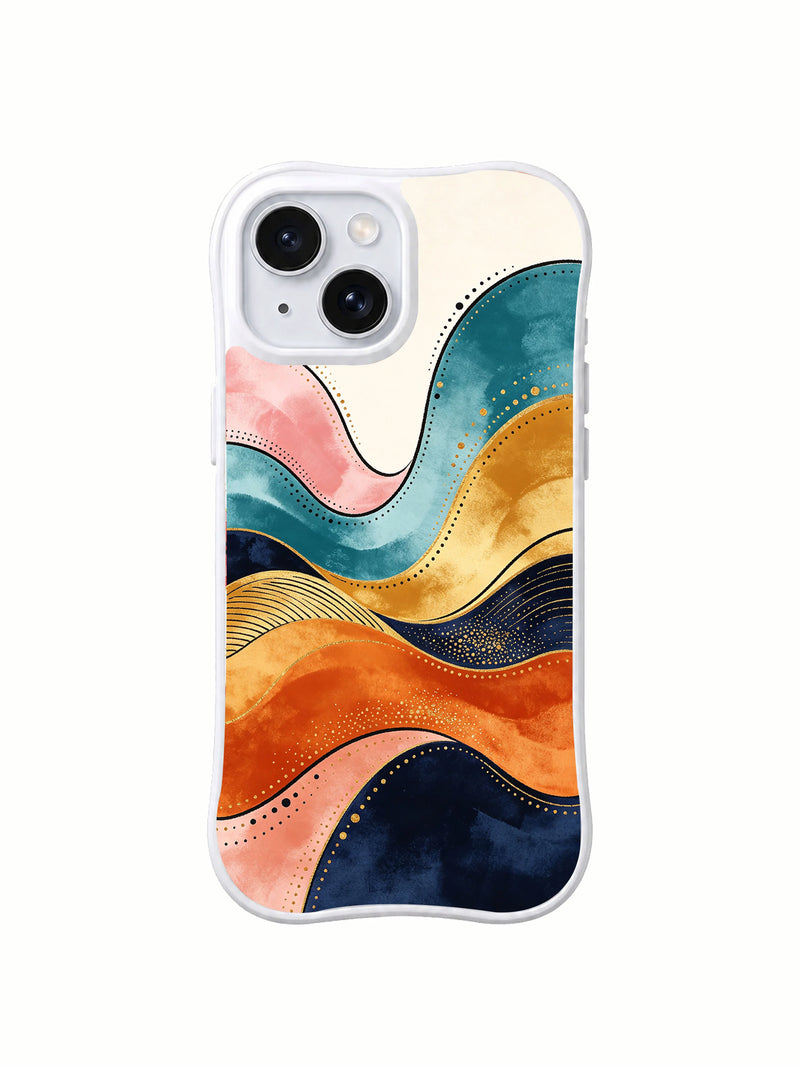 Velvet Logic Abstract iPhone Case