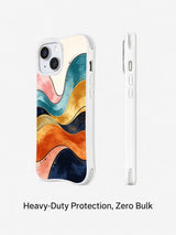 Velvet Logic abstract iPhone 15 case product detail