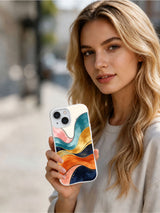 Velvet Logic iPhone 15 case back and camera view