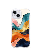 Radiant Velvet Bloom iPhone 15 case pattern
