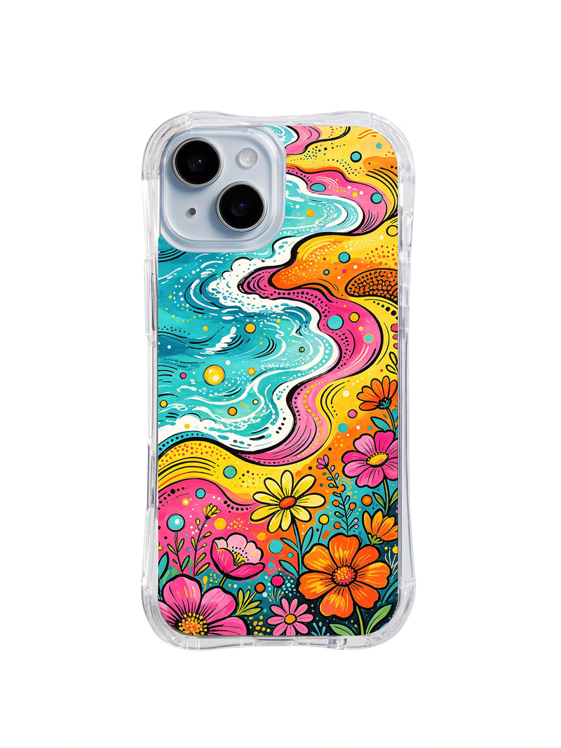 Wildflower Current iPhone Case