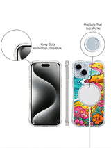 Wildflower Current floral coastal phone case lifestyle detail